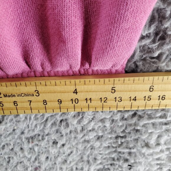 Victorias Secret PINK Pants Womens XL Pink Jogger Fleece Sweatpants - Picture 8 of 10